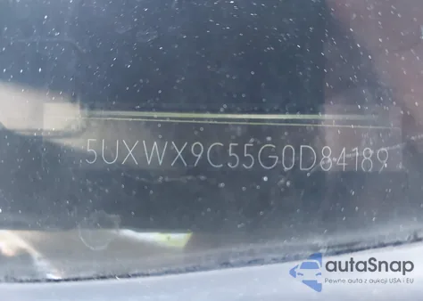 2016 BMW X3 xDrive28I from USA, damaged, VIN 5UXWX9C55G0D84189